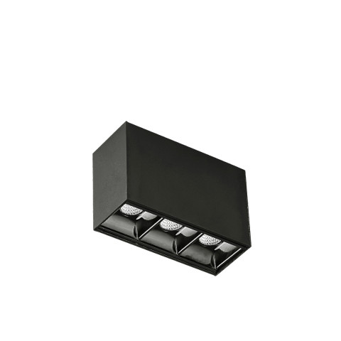 Reflektor do szynoprzewodów Magnetic Star czarny LED 4000K - Light Prestige Magnetic LP-556-1-MAG-BK