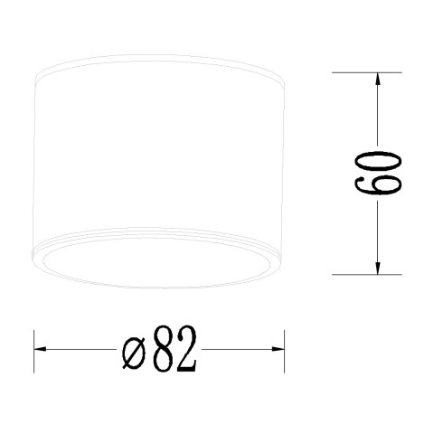 Oprawa natynkowa Kendal biała IP65 GX53 - Light Prestige Kendal LP-6331/1SM IP65 WH