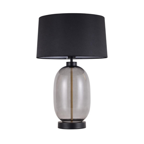 Lampa stołowa Amur dymna 1xE27 - Light Prestige Amur LP-919/1T smoked