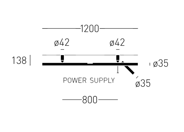 BACKLIGHT+ K 120 N (4000K) ON/OFF DALI CHORS | Lampa Kinkiet LED do czytania