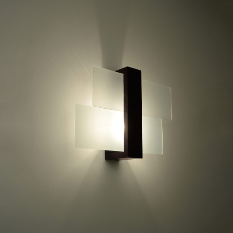Kinkiet FENIKS 1 wenge Sollux Lighting SL.0075