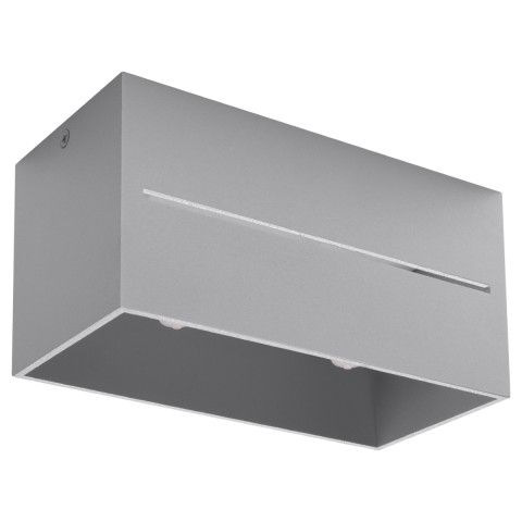 Plafon LOBO MAXI szary Sollux Lighting SL.0385