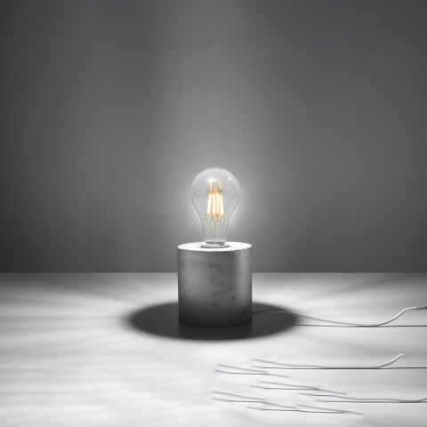Lampa biurkowa SALGADO beton Sollux Lighting SL.0680
