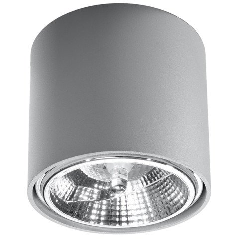 Plafon TIUBE szary Sollux Lighting SL.0696