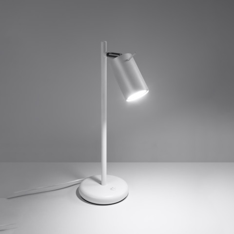 Lampa biurkowa RING biała Sollux Lighting SL.1090