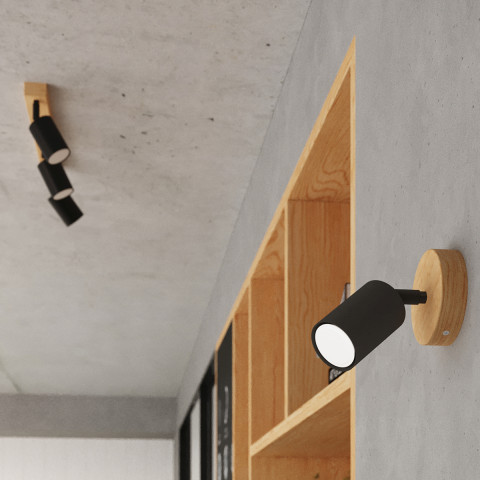 Plafon VERDO 4 czarny Sollux Lighting SL.1294