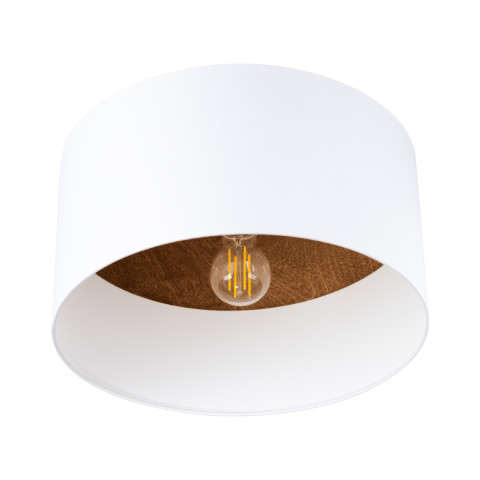 Plafon TELESTO biały/ciemny brąz Sollux Lighting SL.1392
