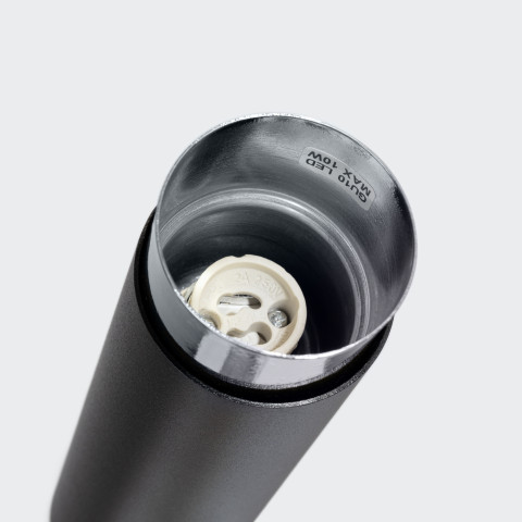Plafon NERO 12,5 czarny/chrom Sollux Lighting SL.1408