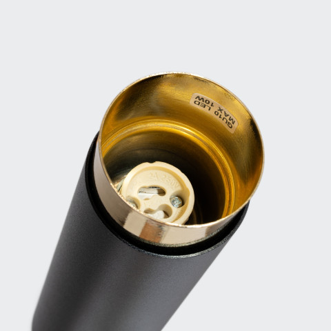 Plafon NERO 22,5 czarny/złoty Sollux Lighting SL.1411