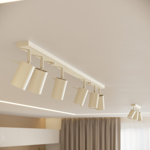 Plafon RING 3P beżowy Sollux Lighting SL.1497