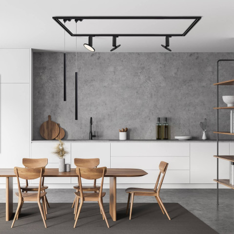 Szynoprzewód 3F 2m czarny - Light Prestige Szynoprzewód 3F LP-571/2M-3F BK 2