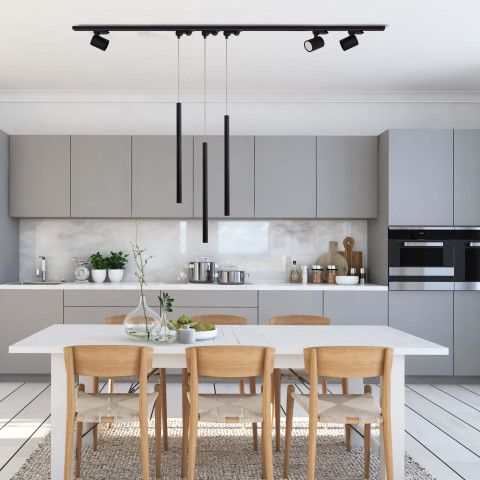 Łącznik wewnętrzny 3F czarny - Light Prestige Szynoprzewód 3F LP-551/4 BK 2