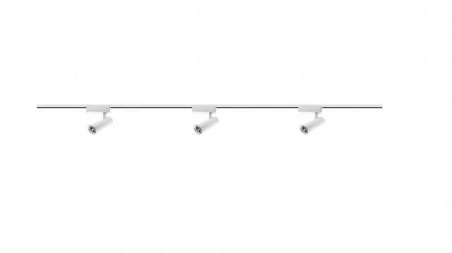 Zestaw oświetlenia szynowego Rocca SET 1F biały 3xLED 3000K - Light Prestige Rocca LP-1019 set WH