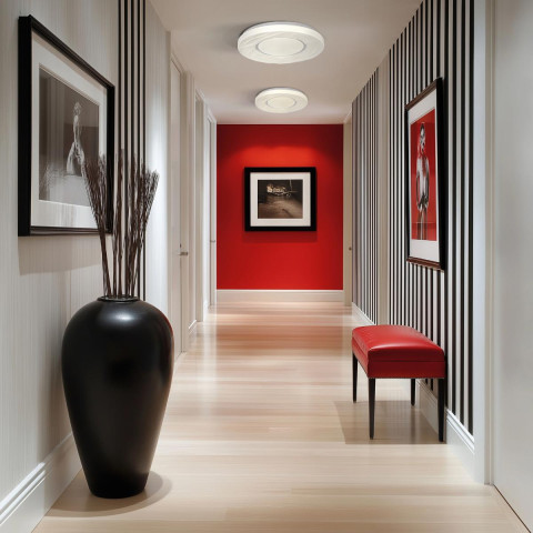 Plafon Tenaro 26 cm biały LED 4000K - Light Prestige Tenaro LP-7312/1C-26 WH