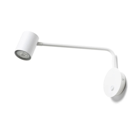 FILIP R14485 biały Kinkiet do czytania Rendl light studio Lampa ścienna z regulowanym reflektorem i ruchomym ramieniem 2
