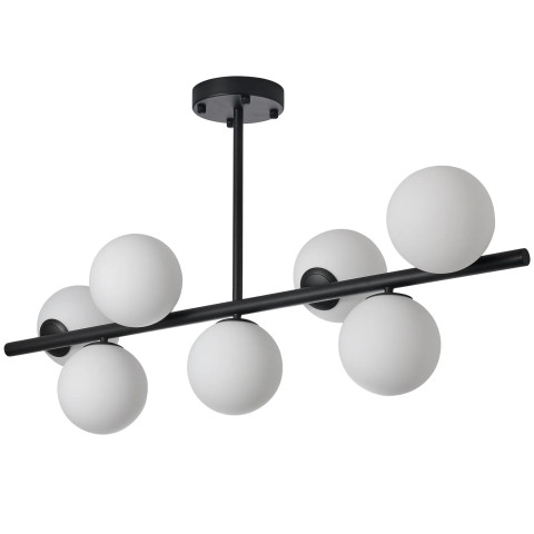 Lampa Sufitowa Bolti 7xE14 czarna PLC0104-BK Yaskr