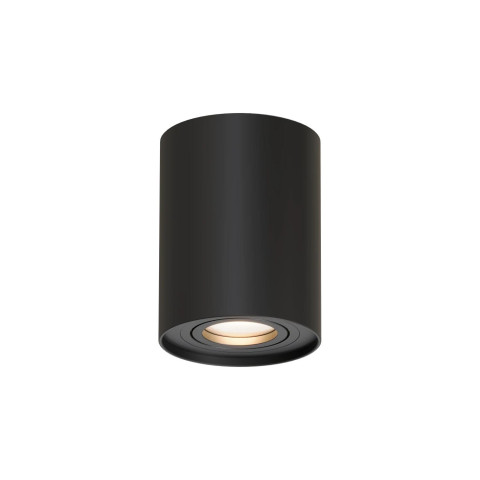 Tubka Leila 1xGU10 czarna CL0101-BK Yaskr