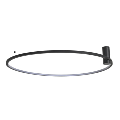Plafon Ringa L 1xLED czarny CL0112-L-BK Yaskr