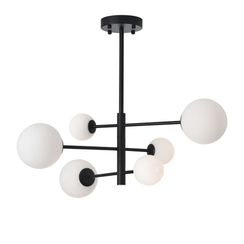 Lampa Sufitowa Bolti 6xG9 czarna PLC0103-BK Yaskr 2