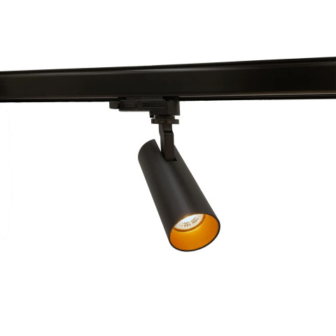 Reflektor do szynoprzewdów 3F Luba 1xLED czarny TRA0103-BK Yaskr