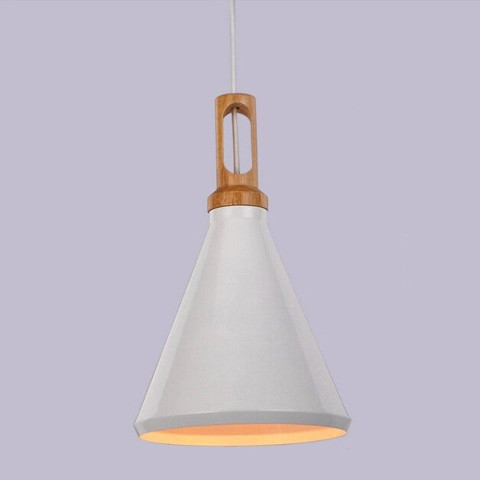 Lampa wisząca NORDIC WOODY biało drewniana 25 cm Step into Design ST-5097c 2