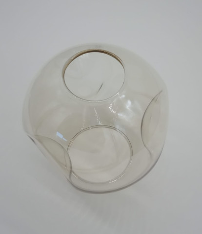 Lampa wisząca MODERN ORCHID-6 bursztynowo czarna 130 cm Step into Design ST-1232-6