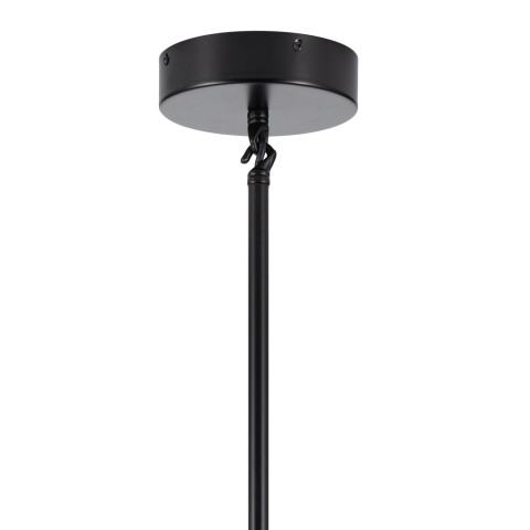 Lampa wisząca MODERN ORCHID-6 bursztynowo czarna 130 cm Step into Design ST-1232-6