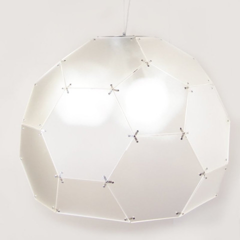 Lampa wisząca DOME półtransparentna 80 cm Step into Design ST-4001
