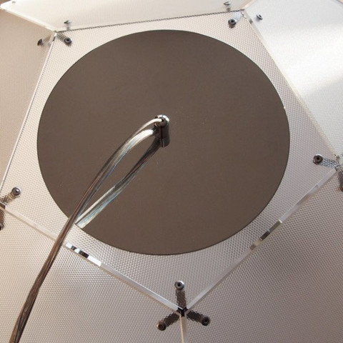 Lampa wisząca DOME półtransparentna 80 cm Step into Design ST-4001