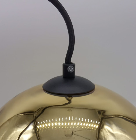 Lampa wisząca MIRROR GLOW - S chrom 25 cm Step into Design ST-9021-S chrome