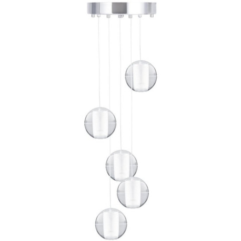 Lampa wisząca STARLIGHT-5 kryształowa 30 cm Step into Design ST-9228-5