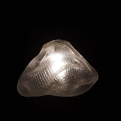 Lampa wisząca ICY transparentna 20 cm Step into Design ST-6121-S