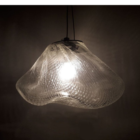 Lampa wisząca ICY transparentna 20 cm Step into Design ST-6121-S