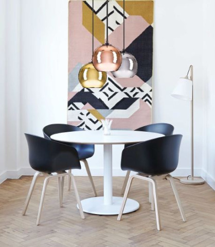 Lampa wisząca MIRROR GLOW - M miedziana 30cm Step into Design ST-9021-M  copper 2