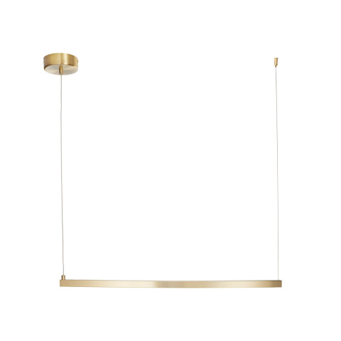 Lampa wisząca BEAM-120 LED - złota oprawa liniowa Step into Design ST-8960-L120