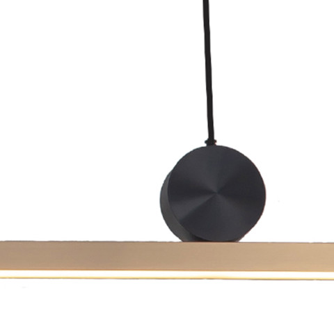 Lampa wisząca BOOGIE LED złoto czarna 88 cm Step into Design MD-7014-880 2