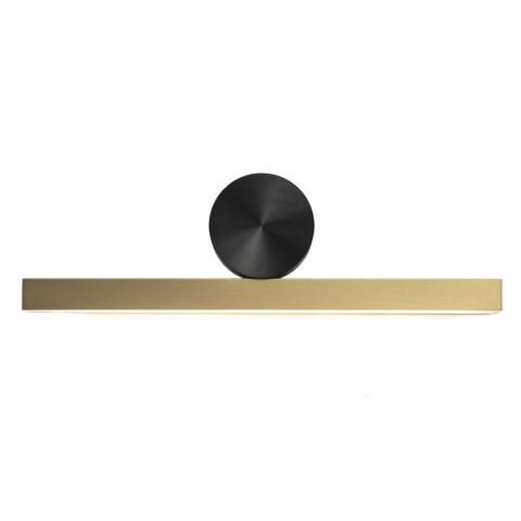 Lampa ścienna BOOGIE LED złoto czarna 45 cm Step into Design MD-7014 wall
