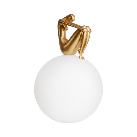 Lampa stołowa WOMAN-2 złota 35 cm Step into Design ST-6022-B gold
