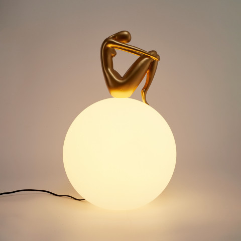 Lampa stołowa WOMAN-2 złota 35 cm Step into Design ST-6022-B gold 2