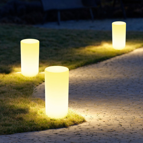 Lampa ogrodowa kolumna TUBE LED RGBW 16 kolorów 80 cm Step into Design ES-DC030 2