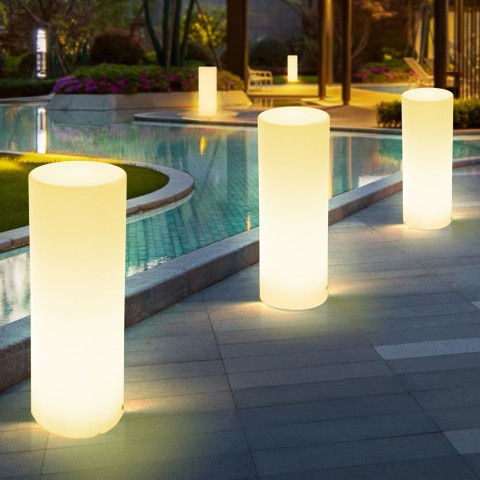 Lampa ogrodowa kolumna TUBE LED RGBW 16 kolorów 96 cm Step into Design ES-DC031 2