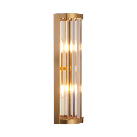 Lampa ścienna EXELLENT kryształowa złota 45 cm Step into Design ST-88022W 2