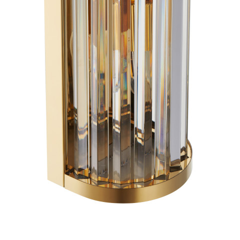 Lampa ścienna EXELLENT kryształowa złota 45 cm Step into Design ST-88022W