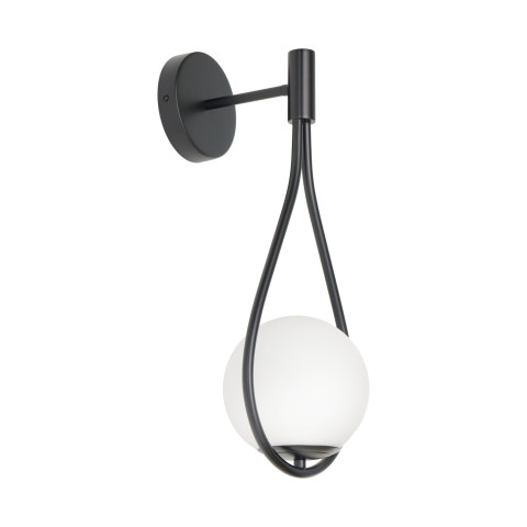 Kinkiet ścienny DROP, 45 cm - czarny, do wnętrz mieszkalnych i komercyjnych Step into Design ST-F079 black