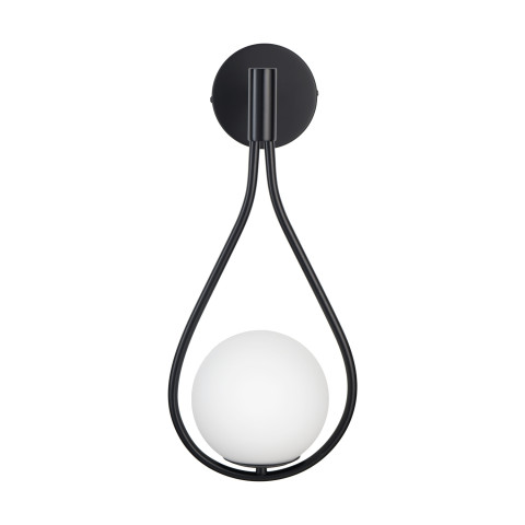 Kinkiet ścienny DROP, 45 cm - czarny, do wnętrz mieszkalnych i komercyjnych Step into Design ST-F079 black