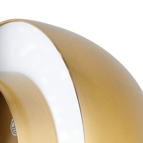 Kinkiet ścienny Button, 16 cm - LED, złoty, półkulisty Step into Design ST-9931W