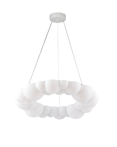 Lampa wisząca CLOUD 50 cm- akrylowa, w kształcie chmurki Step into Design ST-DL6123P-50