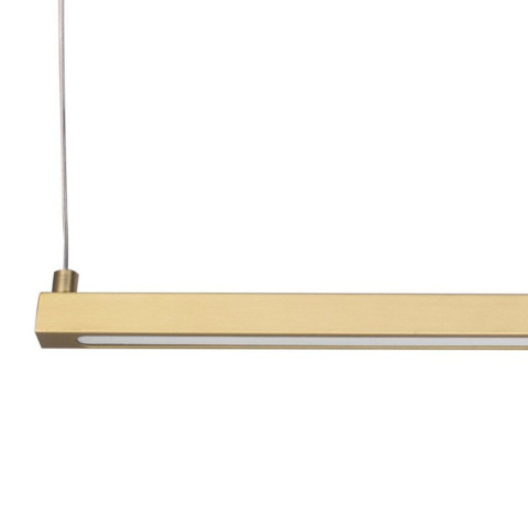 Lampa wisząca BEAM-80 LED - złota oprawa liniowa 4000K Step into Design ST-8960-L80 gold 4000K 2