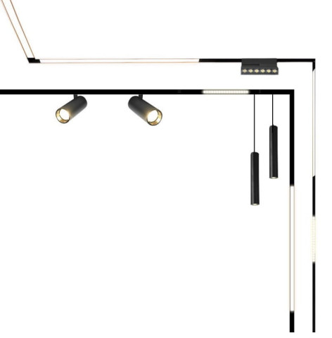 Zuma Line 10135 REFLEKTOR 7W 4000K CZARNY