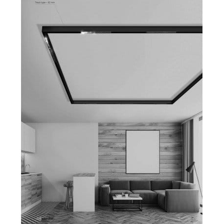 Zuma Line 10032 LAMPA MAGNETYCZNA DALI 24W 39CM CZARNA